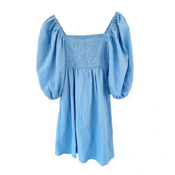 Tuckernuck •  Blue Annie Smocked Dress NWOT - Picture 4 of 15